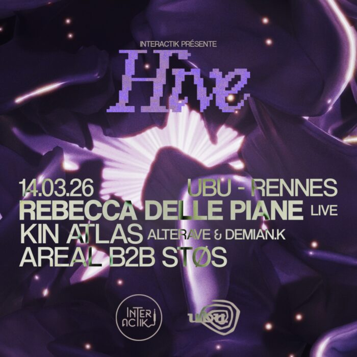 Hive : Rebecca Delle Piane (live) + Kin Atlas + Areal b2b Støs