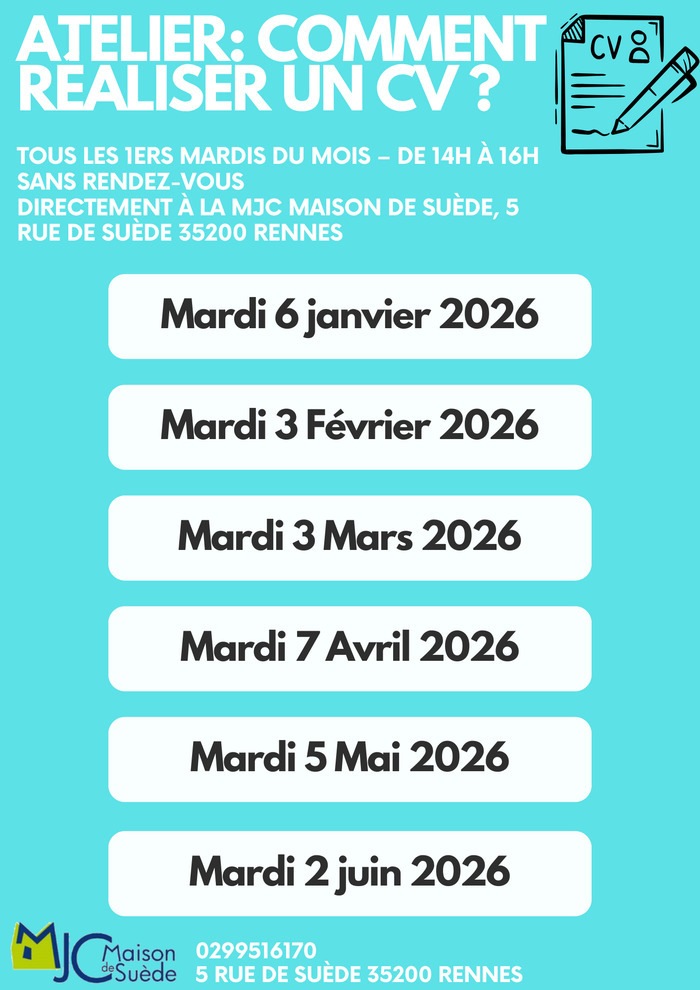 📄✨ Atelier : Comment réaliser un CV efficace ? ✨📄
