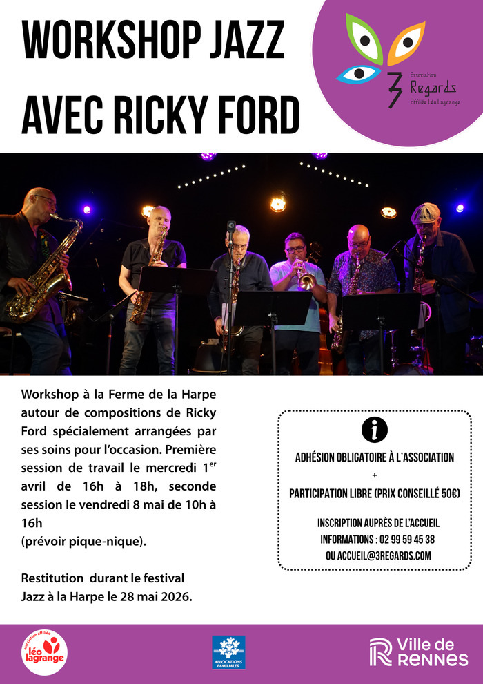 Workshop jazz avec Ricky FORD