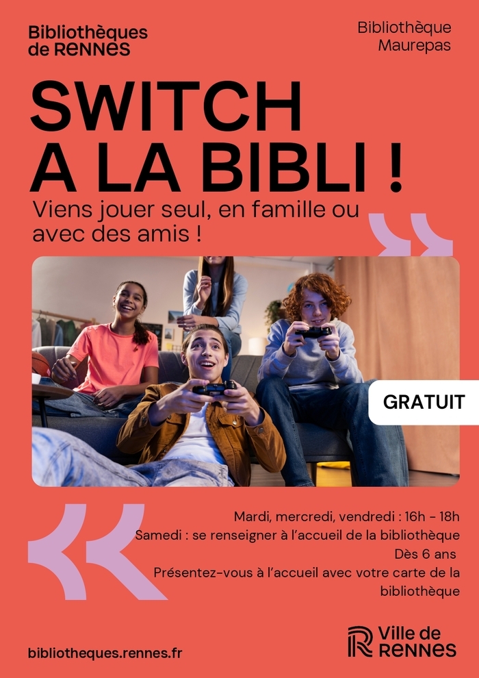 SWITCH A LA BIBLI !